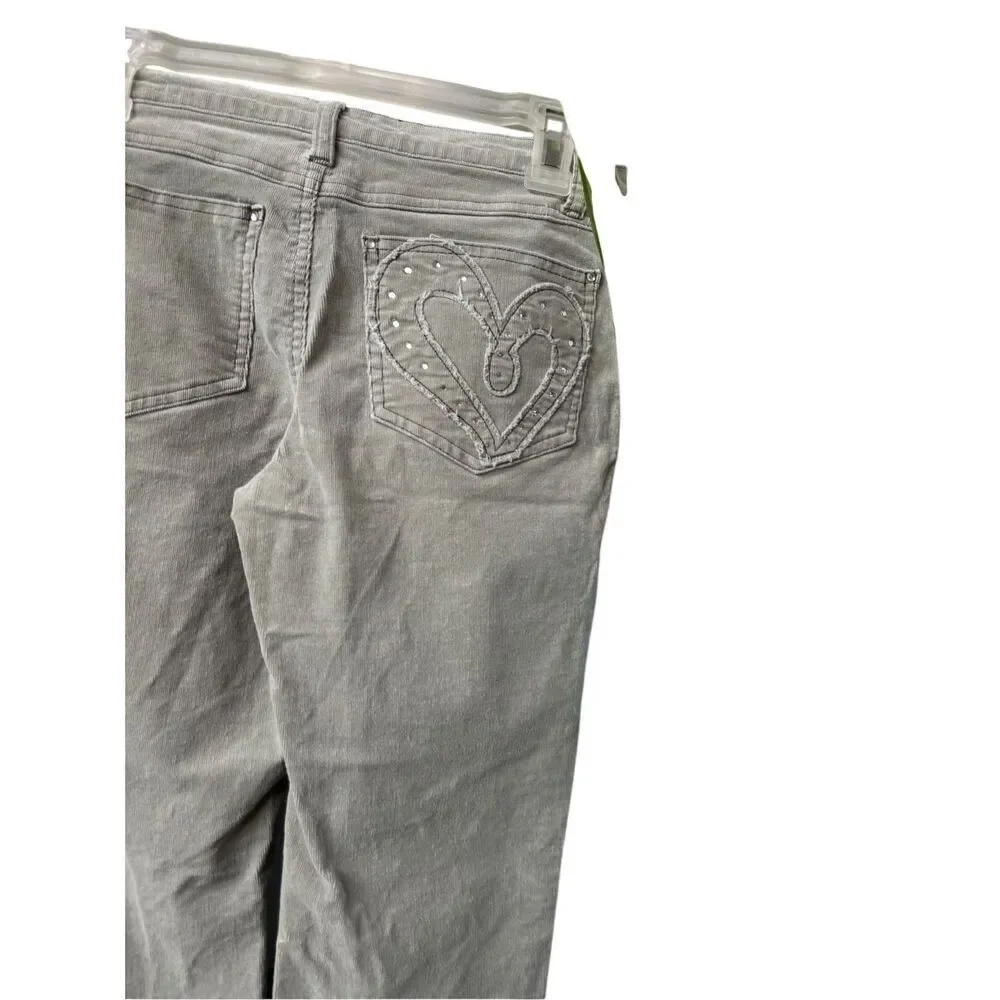 Justice corduroy jeans size 16
